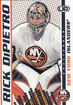 #62 Rick DiPietro - New York Islanders - 2003-04 Pacific Heads Up Hockey