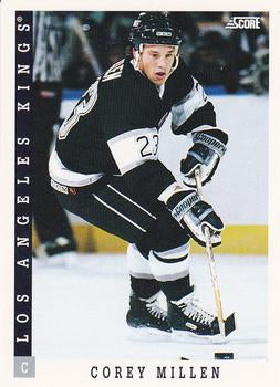 #62 Corey Millen - Los Angeles Kings - 1993-94 Score Canadian Hockey