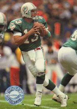 #62 Dan Marino - Miami Dolphins - 1991 Pro Set Platinum Football