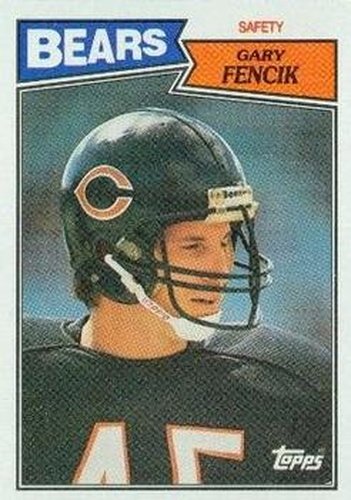 #62 Gary Fencik - Chicago Bears - 1987 Topps Football