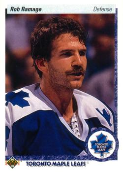 #62 Rob Ramage - Toronto Maple Leafs - 1990-91 Upper Deck Hockey