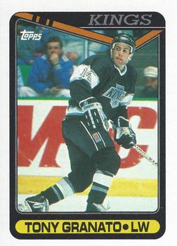#62 Tony Granato - Los Angeles Kings - 1990-91 Topps Hockey