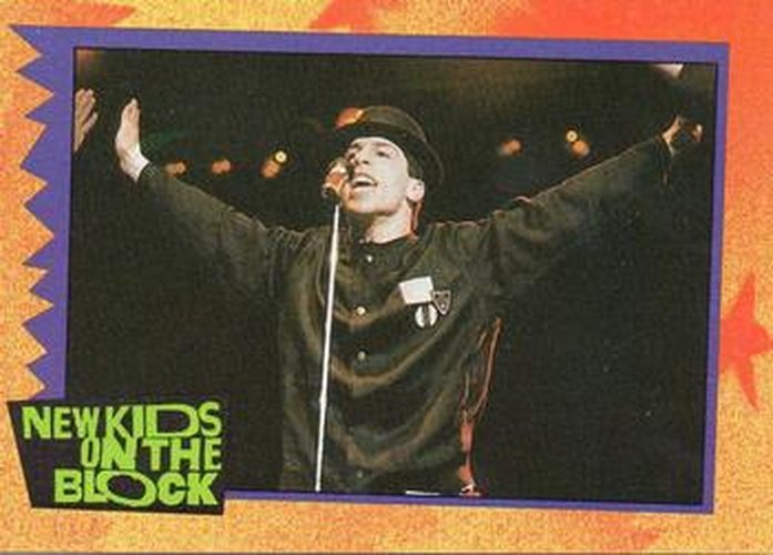 #62a NKOTB Movie? - 1989 Topps New Kids on the Block
