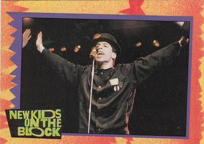 #62b NKOTB Movie? - 1989 Topps New Kids on the Block