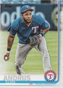 #62b Elvis Andrus - Texas Rangers - 2019 Topps Baseball