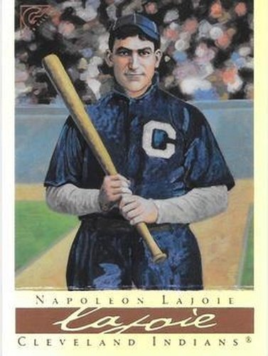 #62b Nap Lajoie - Cleveland Indians - 2003 Topps Gallery Hall of Fame - Artist's Proofs Baseball