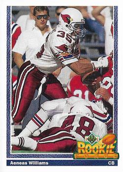 #630 Aeneas Williams - Phoenix Cardinals - 1991 Upper Deck Football