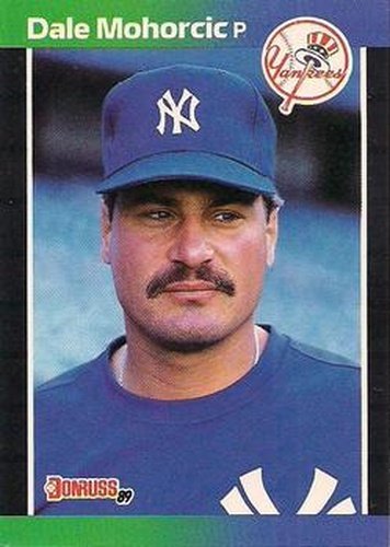 #630 Dale Mohorcic - New York Yankees - 1989 Donruss Baseball
