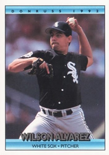 #630 Wilson Alvarez - Chicago White Sox - 1992 Donruss Baseball