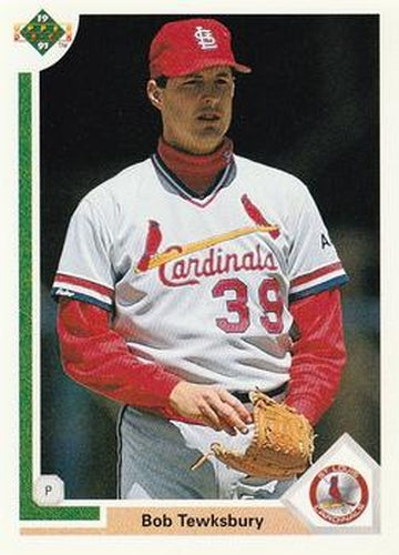 #630 Bob Tewksbury - St. Louis Cardinals - 1991 Upper Deck Baseball