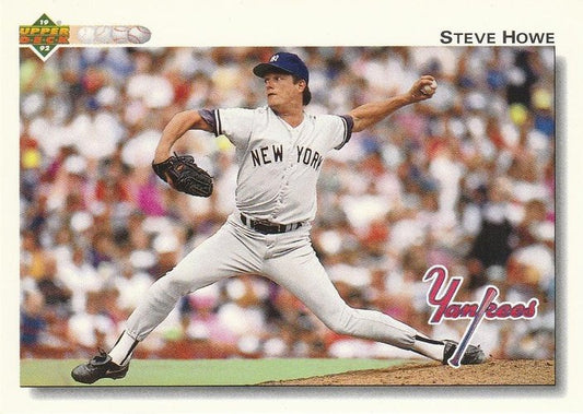 #630 Steve Howe - New York Yankees - 1992 Upper Deck Baseball