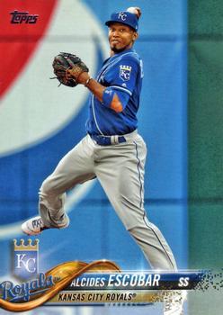 #630 Alcides Escobar - Kansas City Royals - 2018 Topps Baseball