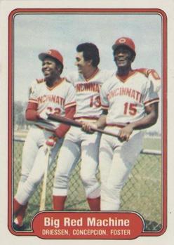 #630 Dan Driessen / Dave Concepcion / George Foster - Cincinnati Reds - 1982 Fleer Baseball