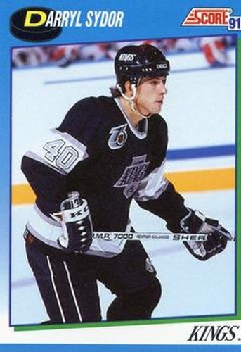 #631 Darryl Sydor - Los Angeles Kings - 1991-92 Score Canadian Hockey