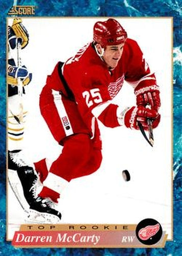 #631 Darren McCarty - Detroit Red Wings - 1993-94 Score Canadian Hockey