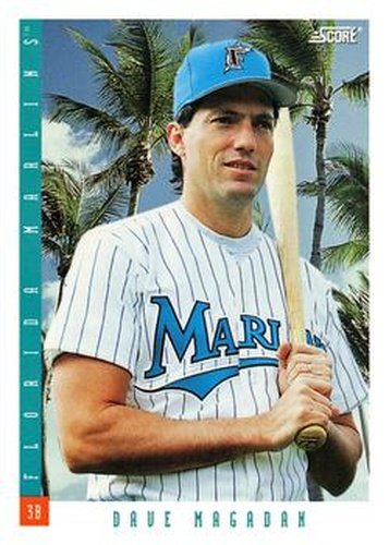 #631 Dave Magadan - Florida Marlins - 1993 Score Baseball