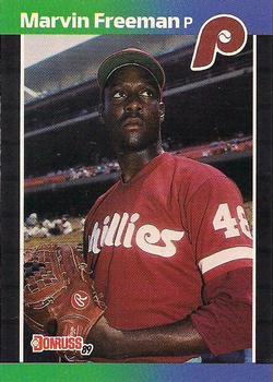 #631 Marvin Freeman - Philadelphia Phillies - 1989 Donruss Baseball