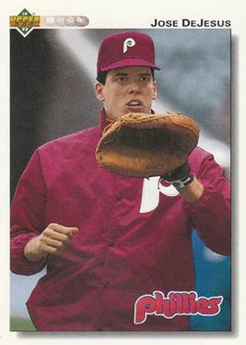 #631 Jose DeJesus - Philadelphia Phillies - 1992 Upper Deck Baseball