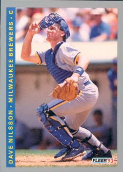 #631 Dave Nilsson - Milwaukee Brewers - 1993 Fleer Baseball
