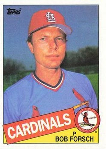 #631 Bob Forsch - St. Louis Cardinals - 1985 Topps Baseball