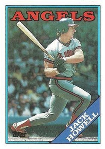 #631 Jack Howell - California Angels - 1988 Topps Baseball
