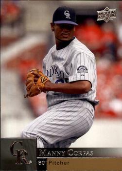 #631 Manny Corpas - Colorado Rockies - 2009 Upper Deck Baseball