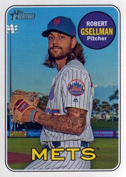#631 Robert Gsellman - New York Mets - 2018 Topps Heritage Baseball