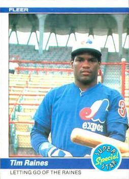 #631 Tim Raines - Montreal Expos - 1984 Fleer Baseball