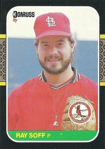 #631 Ray Soff - St. Louis Cardinals - 1987 Donruss Baseball