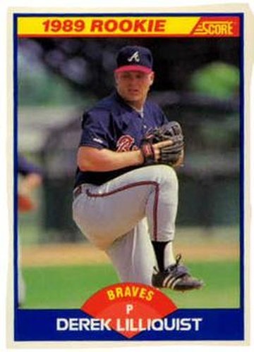 #631 Derek Lilliquist - Atlanta Braves - 1989 Score Baseball