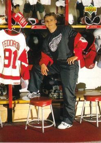 #632 Sergei Fedorov - Detroit Red Wings - 1992-93 Upper Deck Hockey