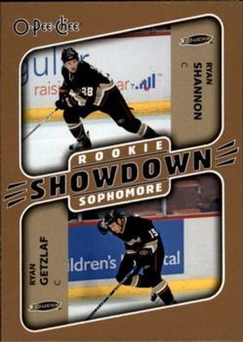 #632 Ryan Getzlaf / Ryan Shannon - Anaheim Ducks - 2006-07 O-Pee-Chee Hockey