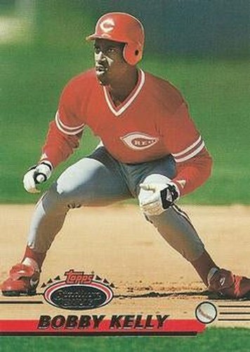 #632 Roberto Kelly - Cincinnati Reds - 1993 Stadium Club Baseball