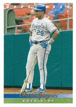 #632 Chris Gwynn - Kansas City Royals - 1993 Upper Deck Baseball