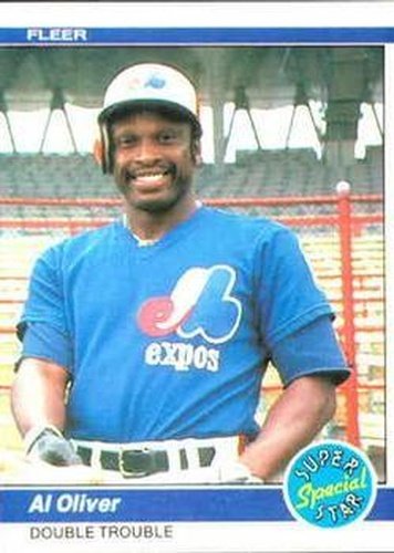#632 Al Oliver - Montreal Expos - 1984 Fleer Baseball