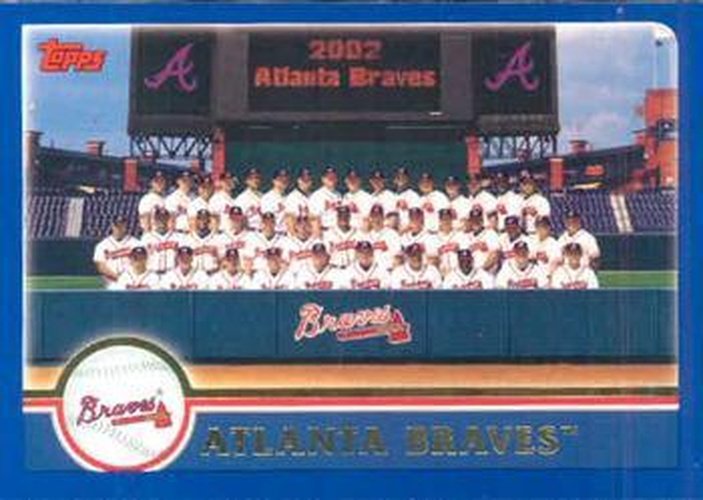 #632 Atlanta Braves - Atlanta Braves - 2003 Topps Baseball