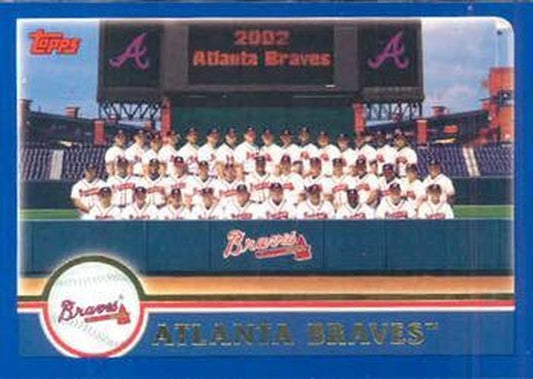 #632 Atlanta Braves - Atlanta Braves - 2003 Topps Baseball
