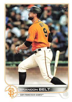 #632 Brandon Belt - San Francisco Giants - 2022 Topps Baseball