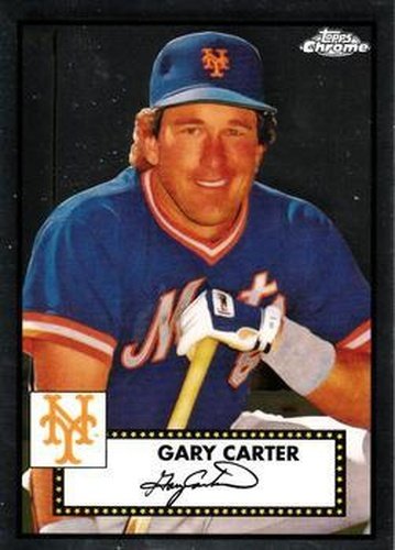 #632 Gary Carter - New York Mets - 2021 Topps Chrome Platinum Anniversary Baseball