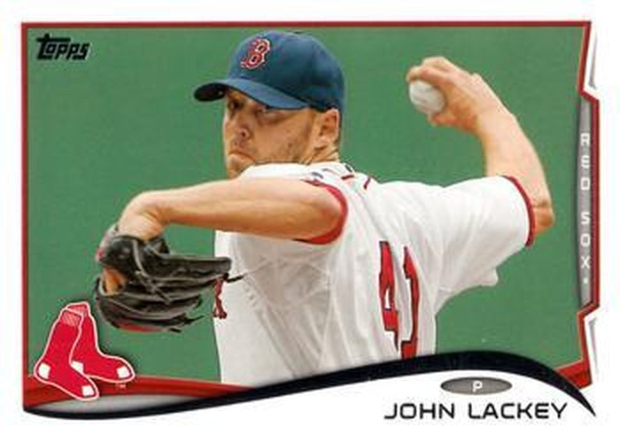 #632 John Lackey - Boston Red Sox - 2014 Topps Baseball