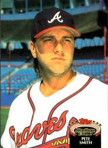 #632 Pete Smith - Atlanta Braves - 1992 Stadium Club Baseball