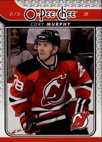 #632 Cory Murphy - New Jersey Devils - 2009-10 O-Pee-Chee Hockey