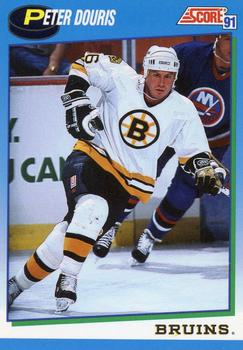 #633 Peter Douris - Boston Bruins - 1991-92 Score Canadian Hockey