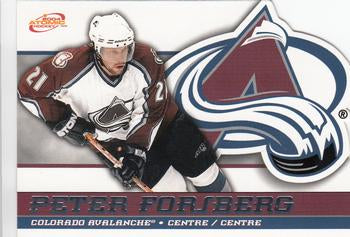 #10 Peter Forsberg - Colorado Avalanche - 2003-04 Pacific McDonald's Hockey