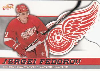 #17 Sergei Fedorov - Detroit Red Wings - 2003-04 Pacific McDonald's Hockey