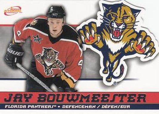 #24 Jay Bouwmeester - Florida Panthers - 2003-04 Pacific McDonald's Hockey