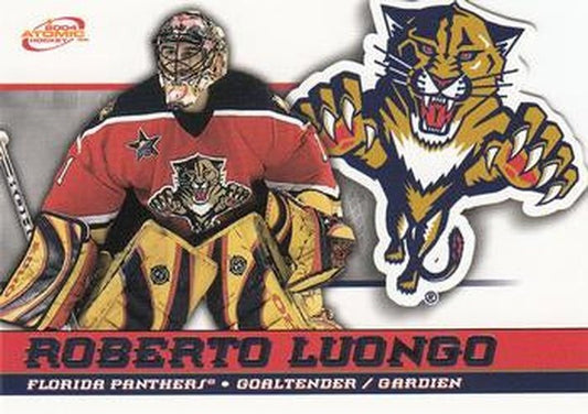 #25 Roberto Luongo - Florida Panthers - 2003-04 Pacific McDonald's Hockey