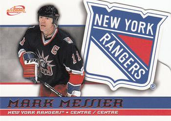#34 Mark Messier - New York Rangers - 2003-04 Pacific McDonald's Hockey