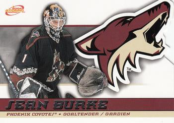 #40 Sean Burke - Phoenix Coyotes - 2003-04 Pacific McDonald's Hockey