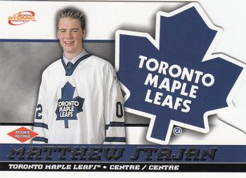 #49 Matt Stajan - Toronto Maple Leafs - 2003-04 Pacific McDonald's Hockey